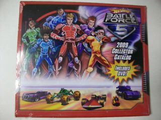 Hot Wheels Battle Force 5 2009 Collector Catalogue DVD