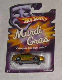 2007 Mattel Hot Wheels Mardi Gras 99 Ford Mustang