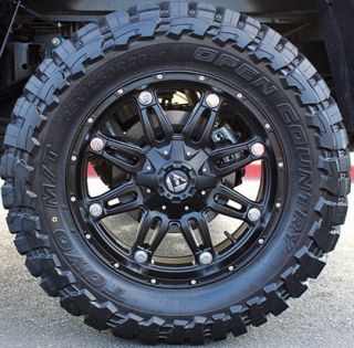 20 Fuel Hostage Rims 37x13 50x20 Toyo Open Country MT