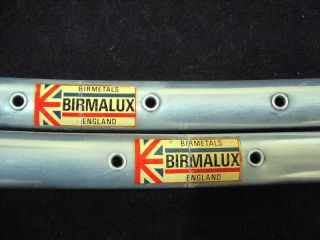 BIRMALUX SPRINT Bicycle Tubular Rims 700C 36 holes NOS 1pair Made in