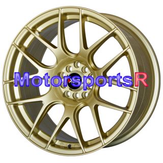 XXR 530 Gold Wheels Rims Concave 5x100 5x4 5 04 13 Subaru WRX STI BRZ