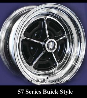 Buick Rally Wheels 15X7S or 15X8S New