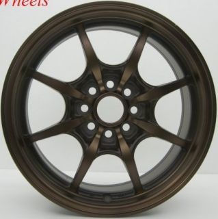 Rota Circuit 8 15x6 5 4x100 Sport Bronze Wheels Rims