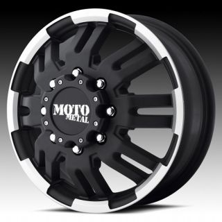 16 inch Moto Metal Black Dually Wheels Rims 8x170 Ford F 250 350