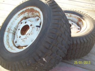 Pair of 23x8 50x12 Wheelhorse Tires and Rims