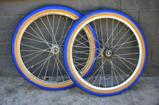 GT Superlace Hubs, 32 spoke, SUN CHINOOK 20 Outer Rims 20in inch old