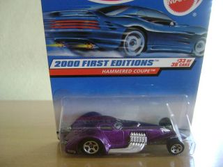 Hot Wheels 2000 First Edition Hammered Coupe 33 36