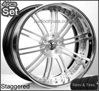 24 AC Forged Custom Wheels and Tires Rims 300C Magnum Charger