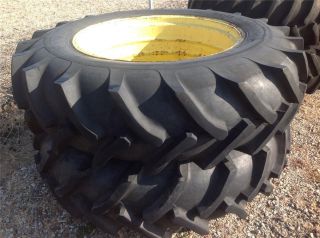 IH Oliver Tractor Centinial 18 4 x 38 Good Used Tires with Rims