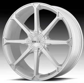 18 inch Helo Silver Wheels Rims 5x115 300C AWD Magnum Charger