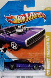 1970 Dodge Charger R T Hot Wheels 2011 New Model 42 50