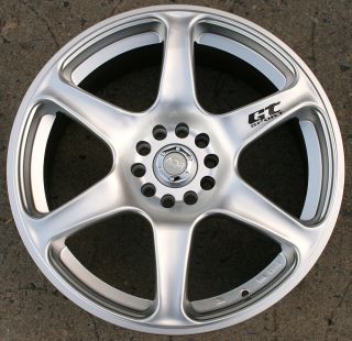  Hyper Silver Rims Wheels Mercedes CLK350 E320 18 x 7 5 5H 42
