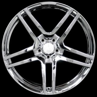 STAGGERED STYLE CHROME Wheels Rims Fit Mercedes S CLASS W220 W221 2000