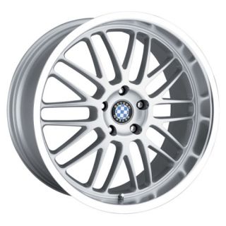 18 Beyern Mesh Staggered Wheels Rims and Tires Package 5x120 E46 BMW 3