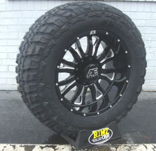 20 Eagle Alloy 511 Black Wheels 20x10 35x12 50 20 Federal MT Mud Tires
