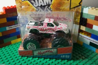 Hot Wheels Monster Truck Jam Madusa Diecast Trading Card Series 48 80