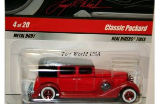 Hot Wheels Larrys Garage 4 Classic Packard Chase Red