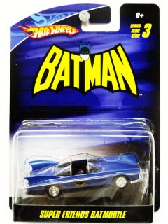 Hot Wheels Super Friends Batmobile 1 50 Series 3
