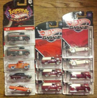 WHEELS LOT OF 12 GARAGE DAIRY DELIVERY CHASE 65 VW FASTBACK CUSTOM 56