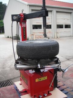 Corghi Tire Changer 24 External Rim Clamp Pneumatic Air Heavy Duty