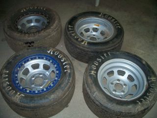 15x8 5ON5 Rim and Tire for IMCA Race Car