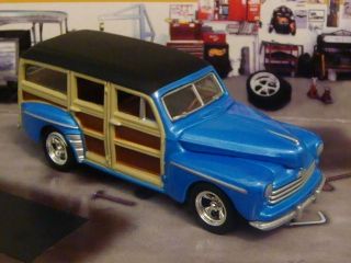 Hot Wheels 48 Ford Woody Wagon 1 64 Scale Limited Edition 4 Detailed