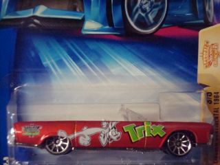 Hot wheels 2004 Cereal Crunchers Series 64 Lincoln Continental Trix