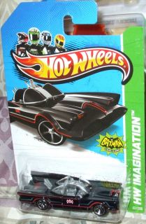 2013 Hot Wheels 62 250 Classic TV Series 66 Batmobile HW Imagination