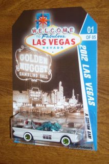 Hot Wheels Las Vegas 2012 Convention 66 TV Series Batmobile White