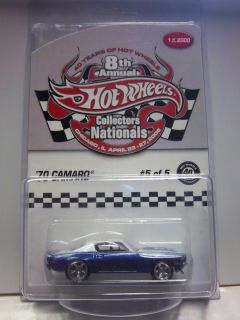 Hot Wheels 8th Nationals Convention Chicago Finale Car 70 Camaro