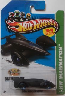 2013 Hot Wheels HW IMAGINATION Batman Live Batmobile 65/250 (Black