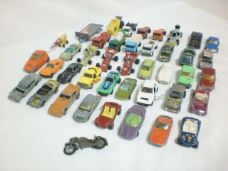 Mixed Lot Junk Yard Hotwheels Yatming Corgi Majorette Playart Toy Cars