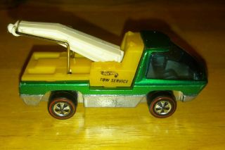 Hot Wheels Redline 1970 Heavyweights Tow Truck Green