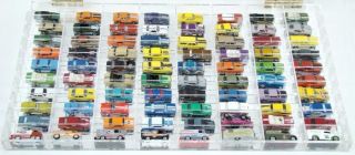 81 Hotwheels Car Van Delivery Truck Collection Mirrored Acrylic