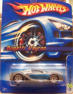 2006 Hot Wheels Bugatti Veyron VARIATION ASW 10 Spokes No Interior