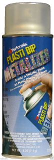 Plasti Dip SILVER Enhancer Metalizer Spray Rubber Spray Metallic RIMS