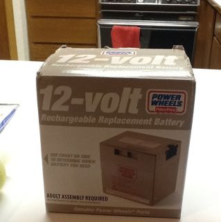 Power Wheels 12 Volt Battery Brand New in The Box