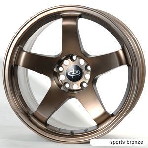 18 Rota P45 Sports Bronze Rims Wheels 18x9 5 20 5x114 3 EVO9 evo8 Evox