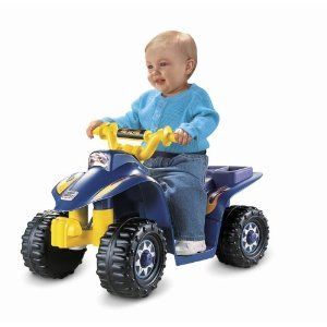New Fisher Price Boys Kid Power Wheels Ride on ATV Quad
