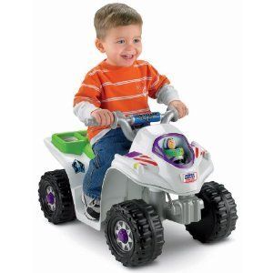 Power Wheels Disney Pixar Toy Story 3 Lil Quad Wheels Ride Kid Fisher