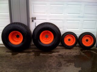 Kubota Turf Tires Rims B7800 B2710 B2910 B2630 B3030 B21TLB New