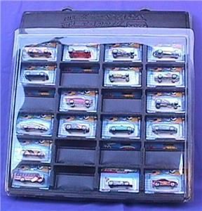 24 Compartment Carded Hot Wheels Display Case Holder