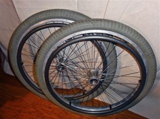 SunRims 24 x 2.125 wheels, thick tread tires   for TiLite  Quickie