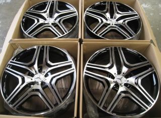 20 Wheels for Mercedes R350 ML350 500 GL450 550 Set of Four Rims Lugs
