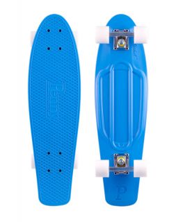 Penny Nickel Skateboards Cyan Blue White Boards 27