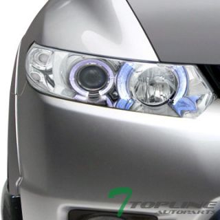 JDM Chrome Halo Rims Projector Headlights Parking Signal 06 11 Civic