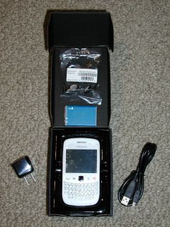 New Blackberry Curve 9300 White T Mobile Smartphone Unlocked