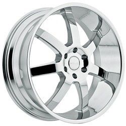 24 inch Menzari Z09 Chrome Wheels Rims 6x139 7 Silverado Taho Yukon