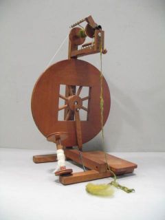 Vintage Ashford Wooden Yarn Thread Spool Winder Spinner