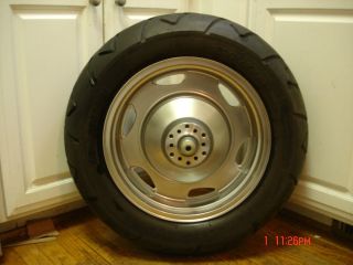 VL 1500 LC Rear Back Wheel Rim w Bridgestone 180 70 15 Tire